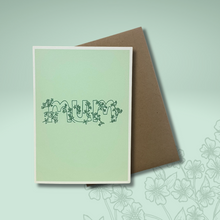 Load image into Gallery viewer, 'Green Mum Foliage' - Mother's Day CARD