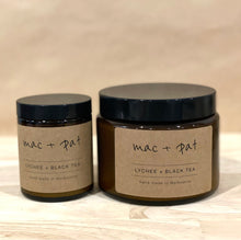 Load image into Gallery viewer, Lychee + Black Tea Candle